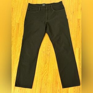 J Crew Tech Pants Black Straight-Leg Pants